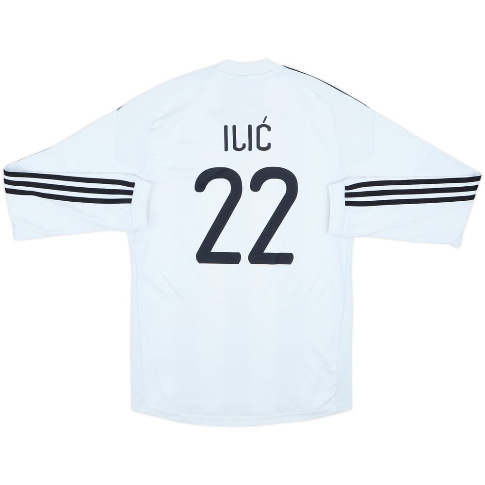 2010-11 Partizan Belgrade Home Shirt Ilic #22 - 6/10 - (S)