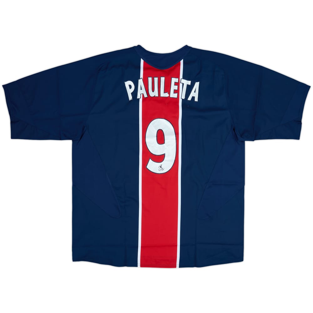 2005-06 Paris Saint-Germain Home Shirt Pauleta #9 - 6/10 - (XXL)