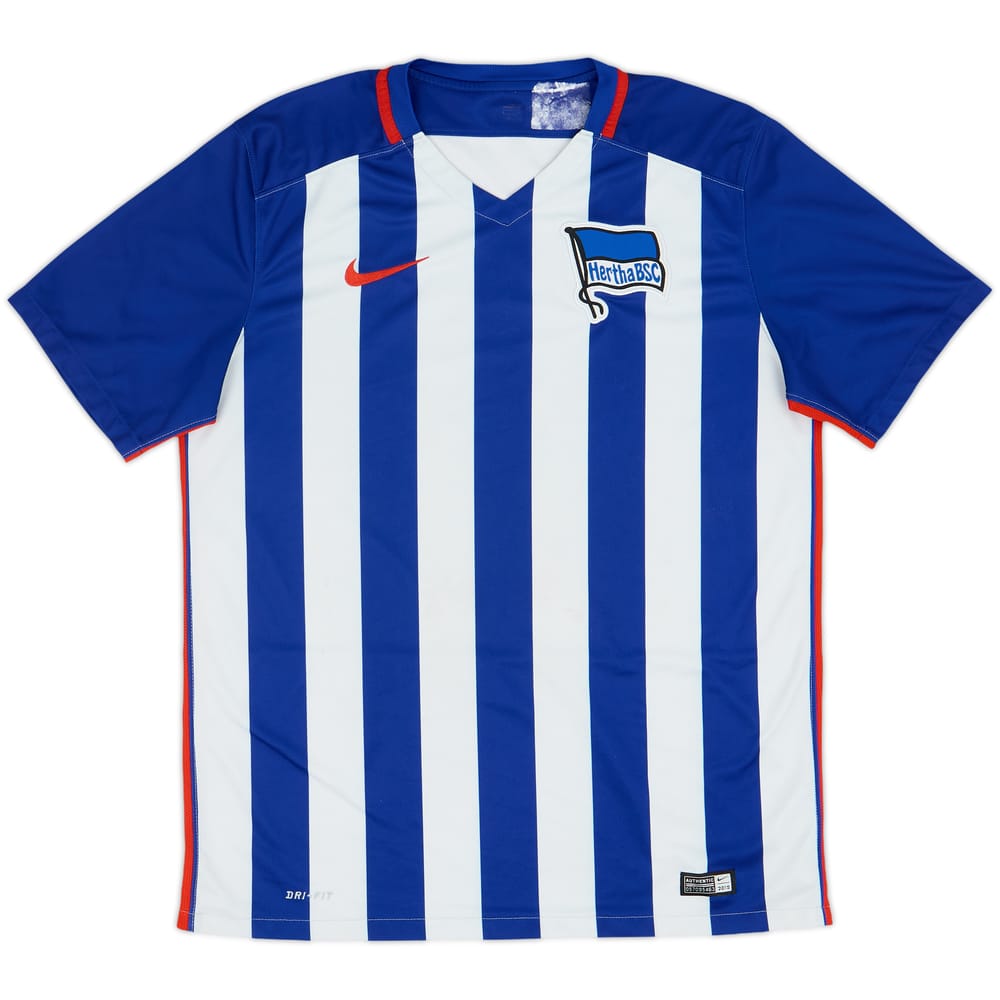 2015-16 Hertha Berlin Home Shirt - 4/10 - (L)