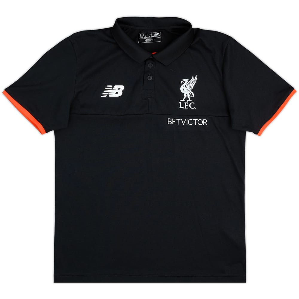 2016-17 Liverpool New Balance Polo Shirt - 8/10 - (S)