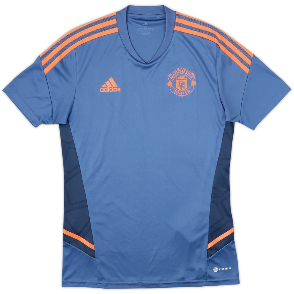 2022-23 Manchester United adidas Camiseta de entrenamiento - 10/10 - (S)