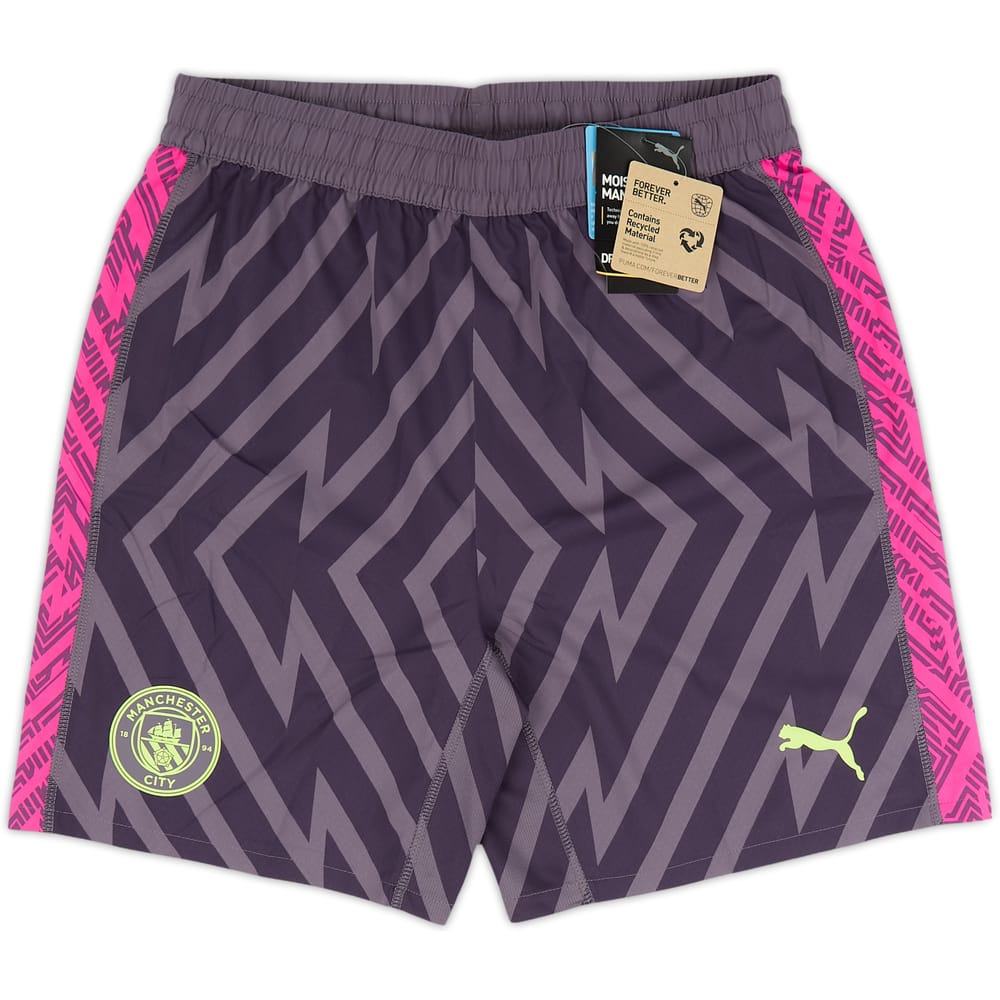2023-24 Manchester City Player Issue GK Shorts (L)