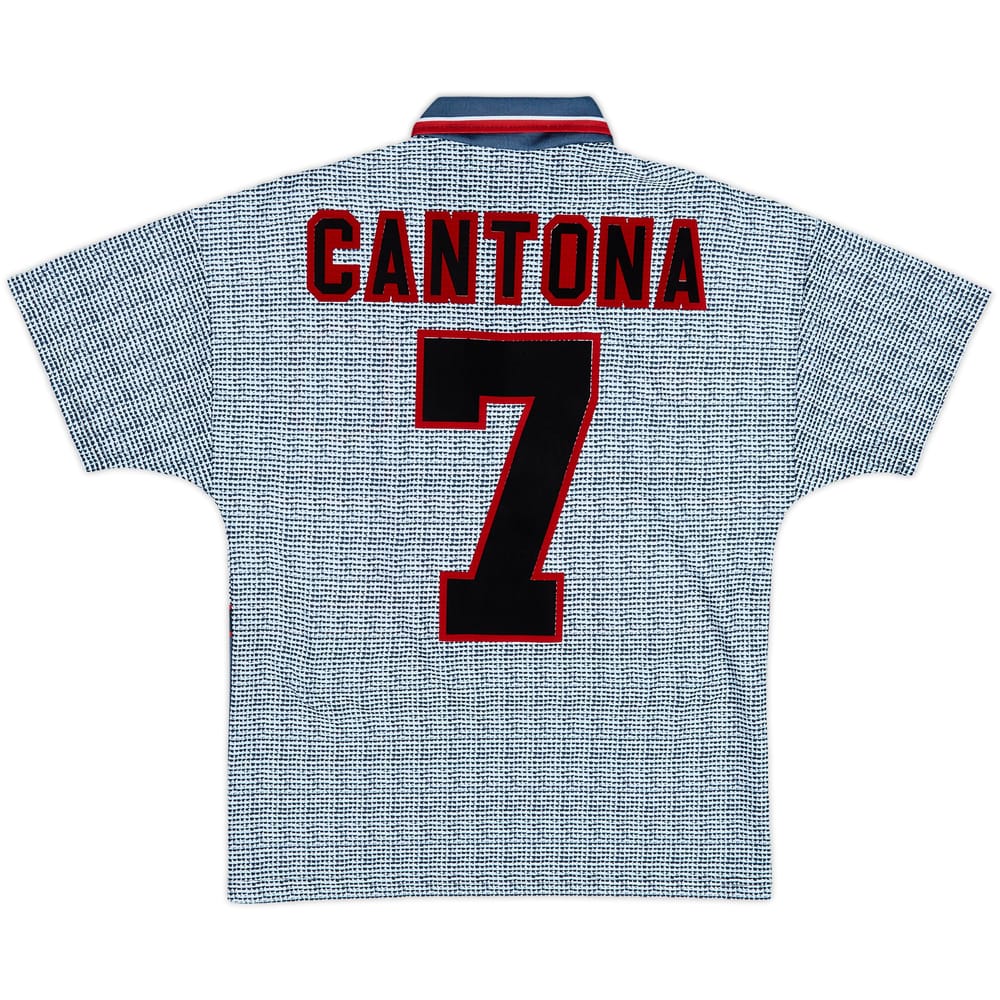 1995-96 Manchester United Away Shirt Cantona #7 - 9/10 - (Y)