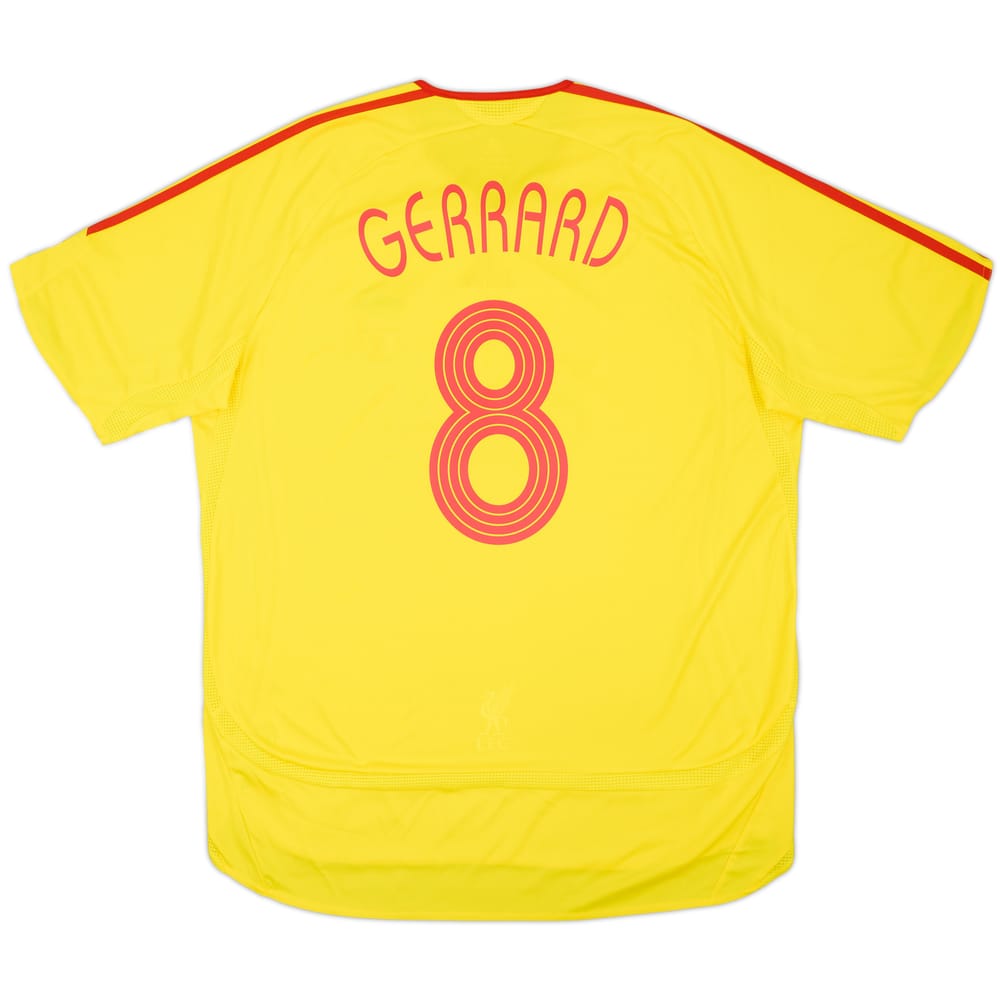 2006-07 Liverpool Camiseta Visitante Gerrard #8 - 8/10 - (XL)