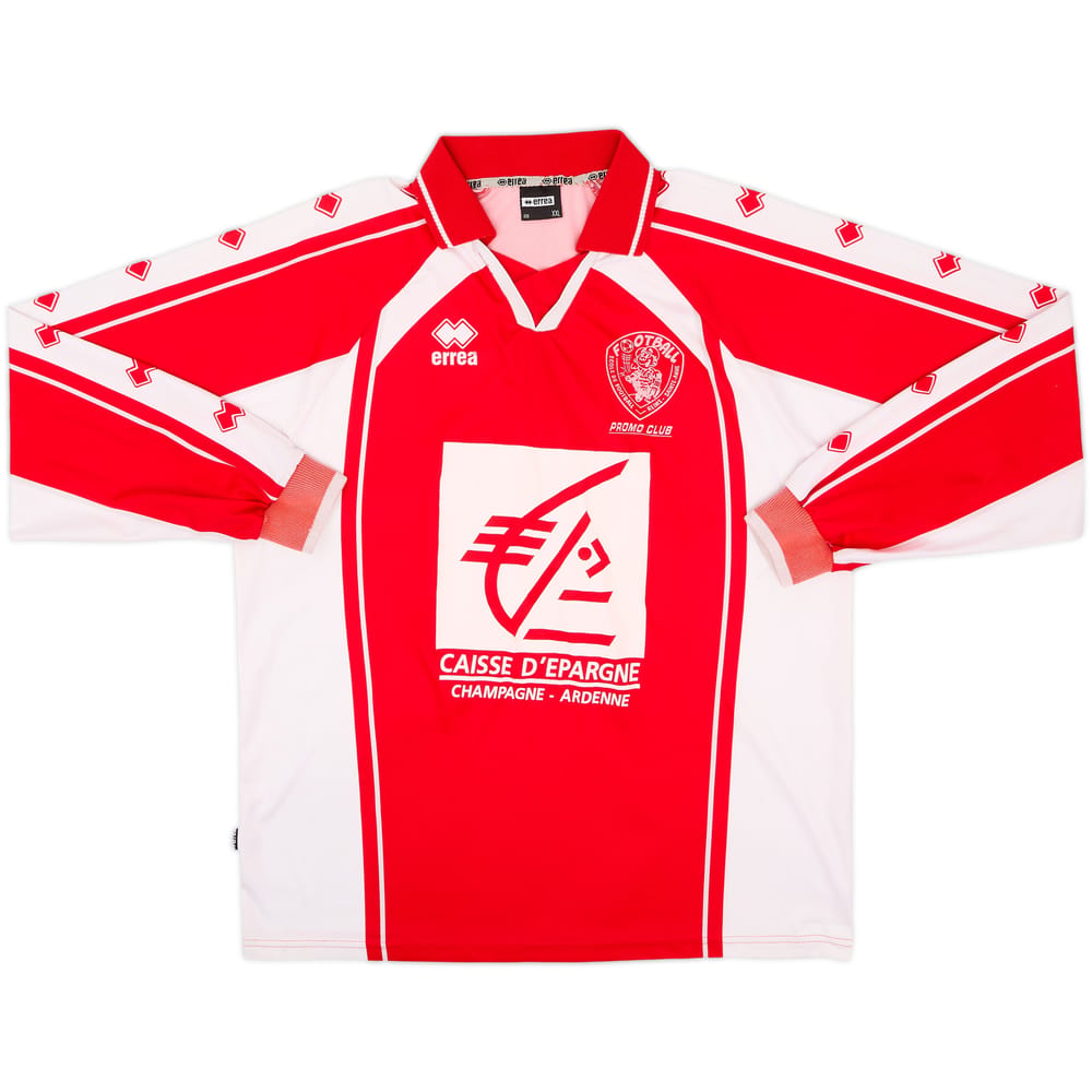 2009-10 Reims Sainte-Anne Match Issue Home L/S Shirt #6