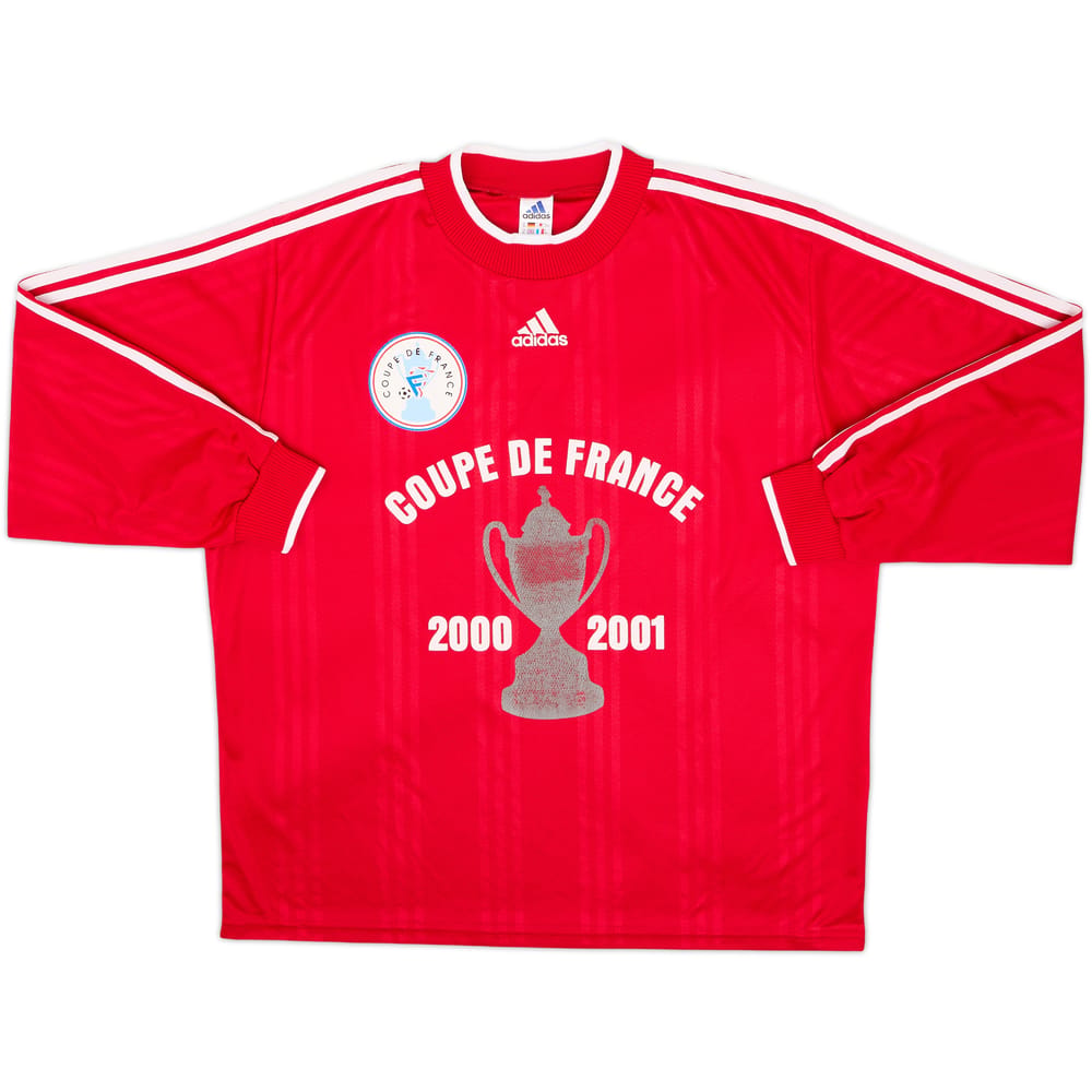 2000-01 Coupe de France L/S Shirt #2 - 6/10 - (XL)