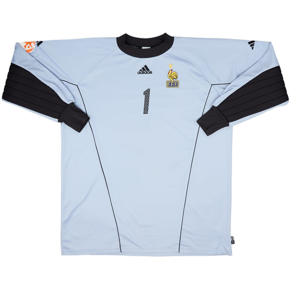2002-04 France U-17 Match Issue GK Shirt #1