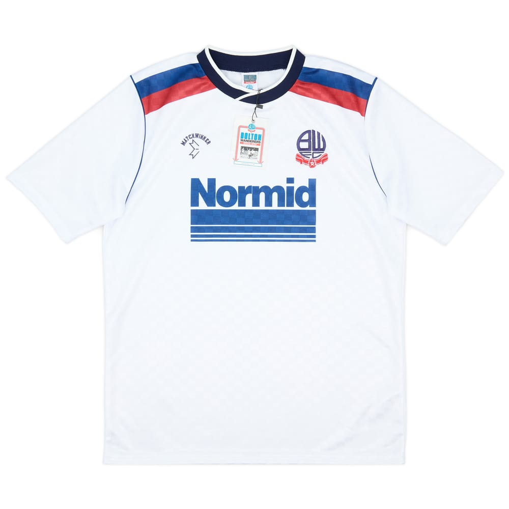1988-90 Bolton Matchwinner Reissue Home Shirt
