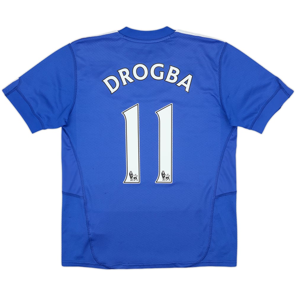 2009-10 Chelsea Home Shirt Drogba #11 - 8/10 - (XL.Boys)