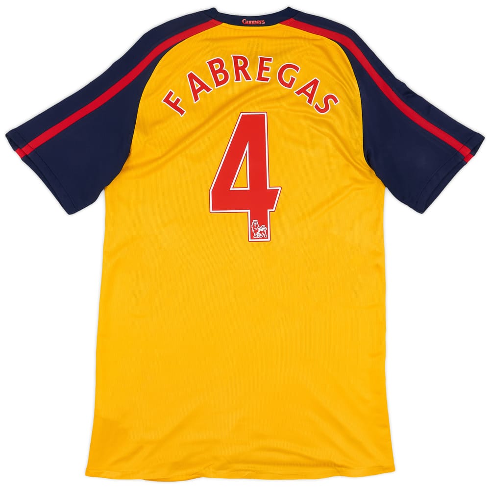 2008-09 Arsenal Away Shirt Fabregas #4 - 7/10 - (M)