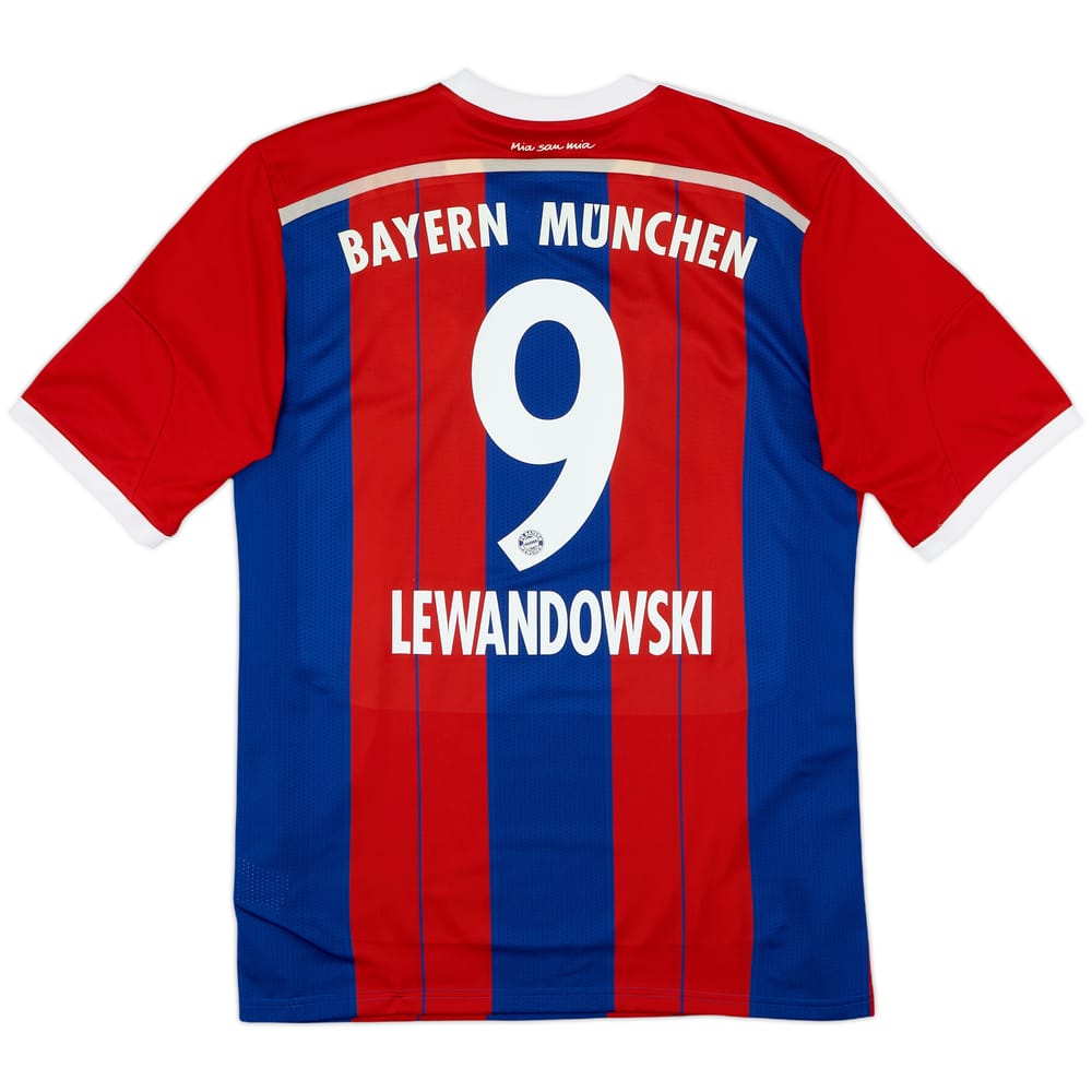 2014-15 Bayern Munich Home Shirt Lewandowski #9 - 10/10 - (L)
