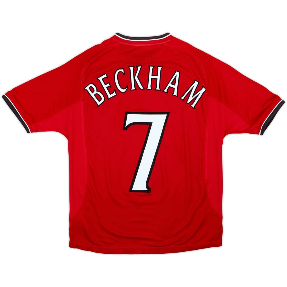 2000-02 Manchester United Home Shirt - 5/10 - (Y)