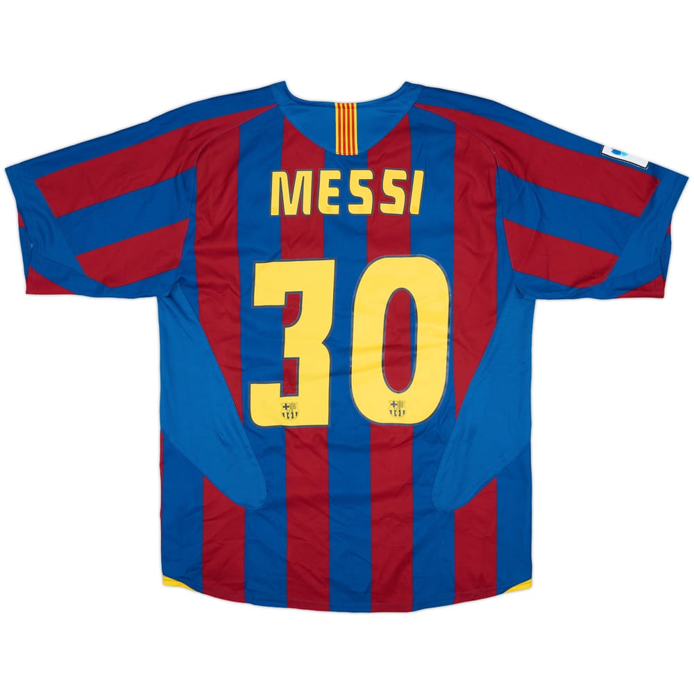 2004-05 Barcelona Home Shirt Messi #30 - 6/10 - (M)