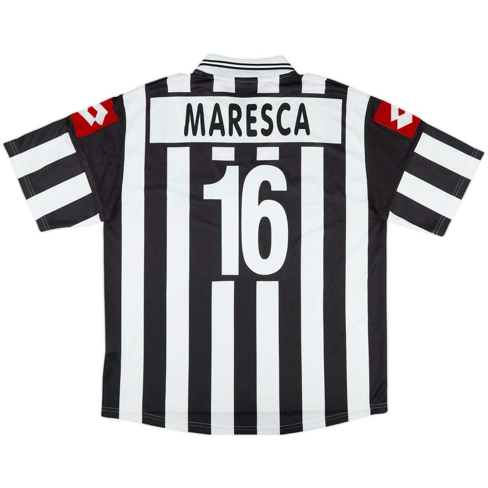 2001-02 Juventus Home Shirt Maresca #16 - 6/10 - (XL)