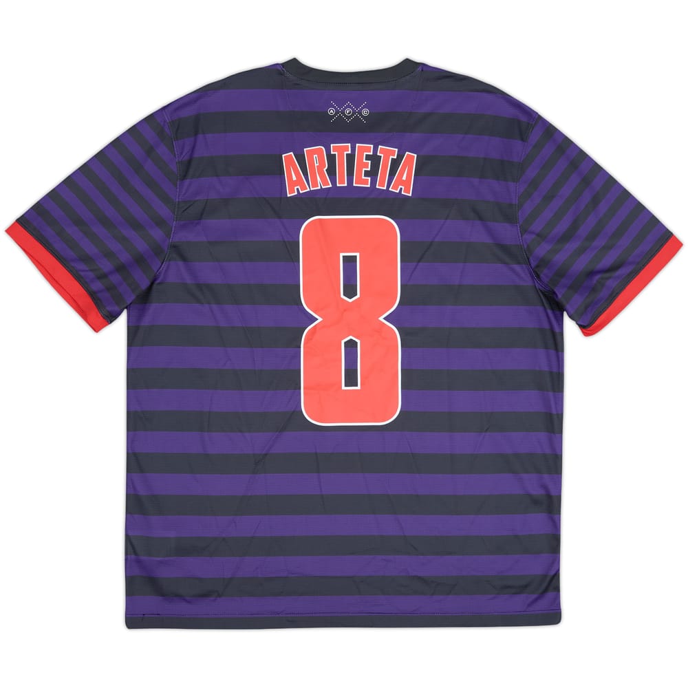 2012-13 Arsenal Away Shirt Arteta #8 - 8/10 - (XL)