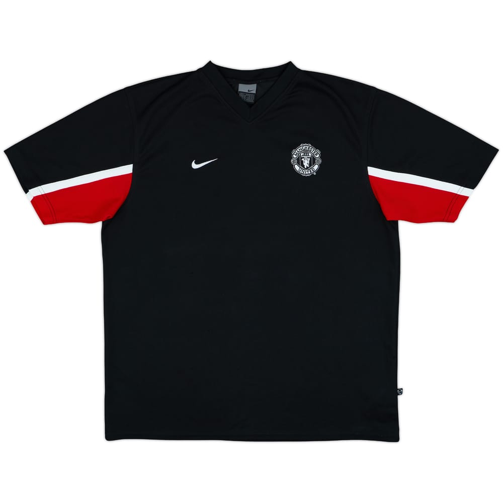 2003-04 Manchester United Nike Training Shirt - 8/10 - (L)