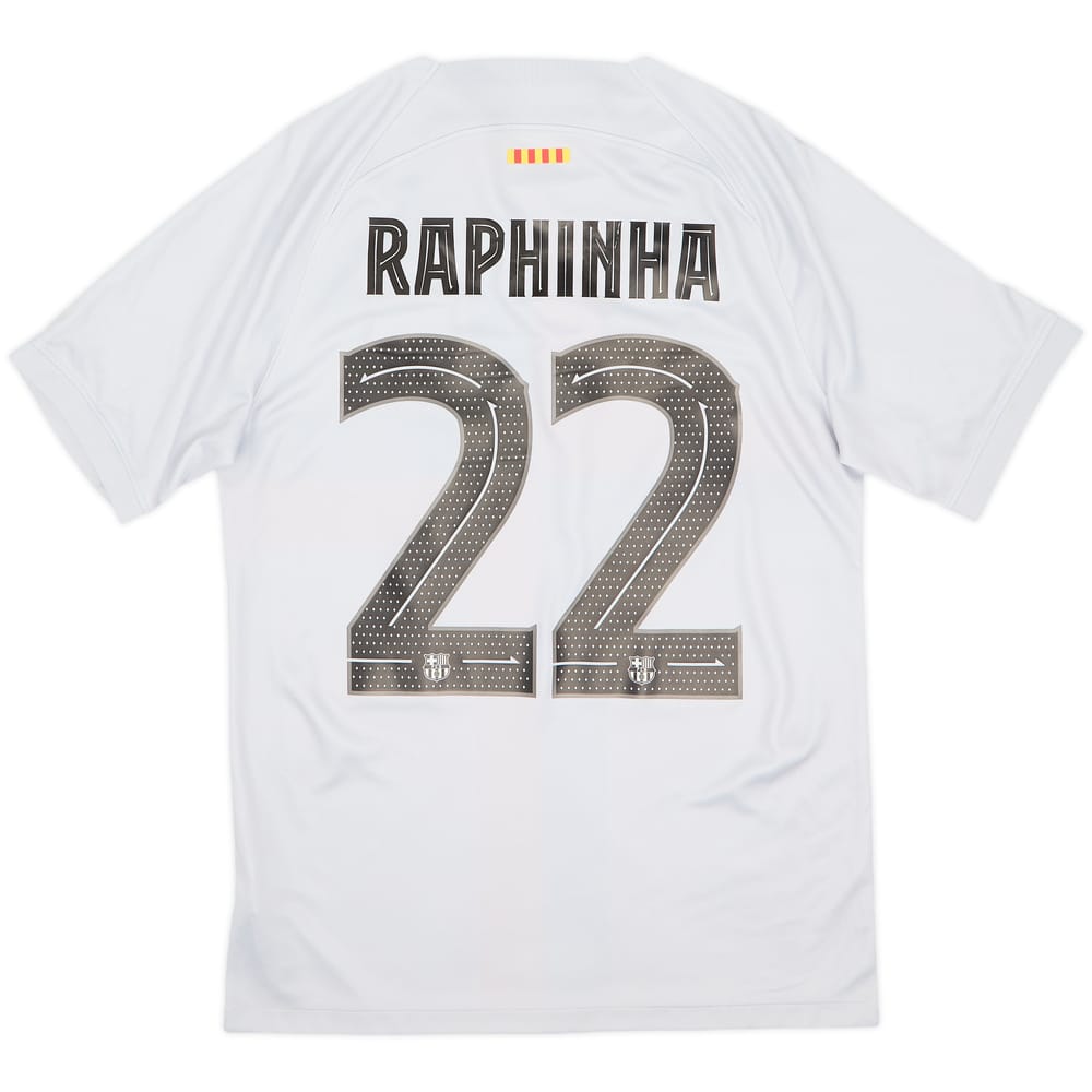 2022-23 Barcelona Third Shirt Raphinha #22 - 9/10 - (S)