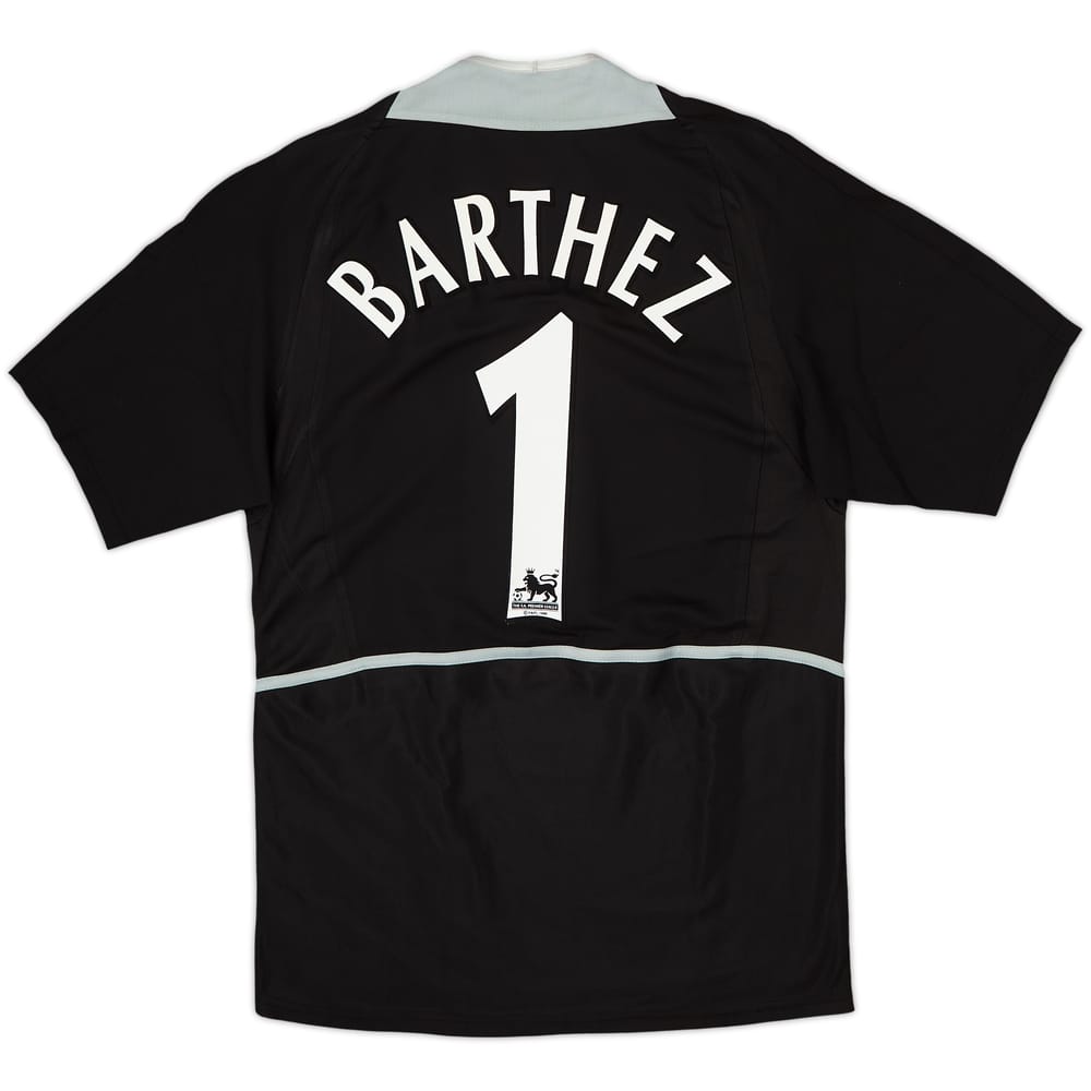 2002-04 Manchester United GK S/S Shirt Barthez #1 - 5/10 - (S)