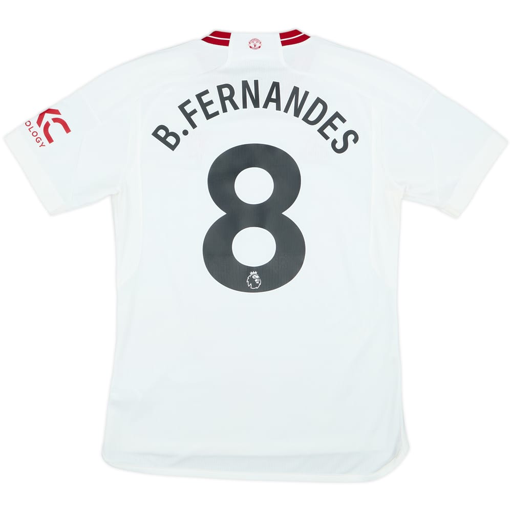 2023-24 Manchester United Third Shirt B.Fernandes #8 - 9/10 - (M)