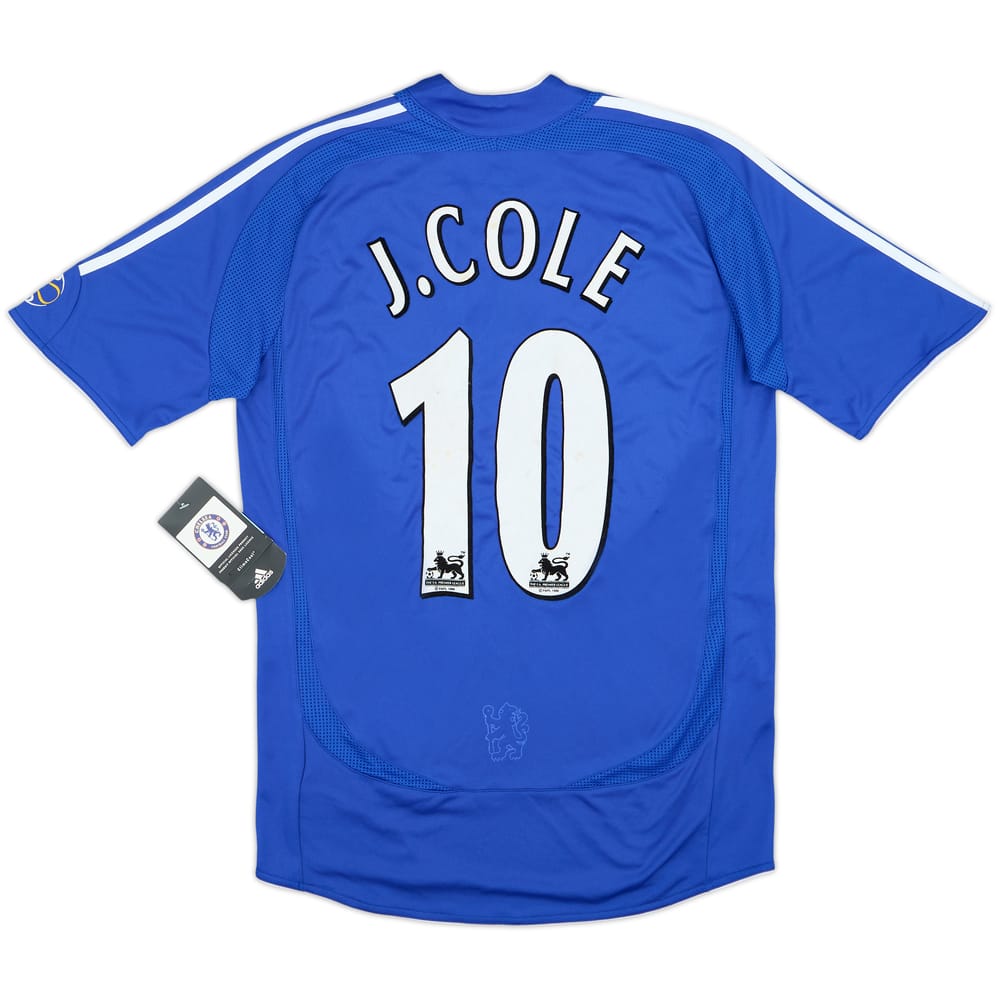 2006-08 Chelsea Home Shirt J.Cole #10 (S)