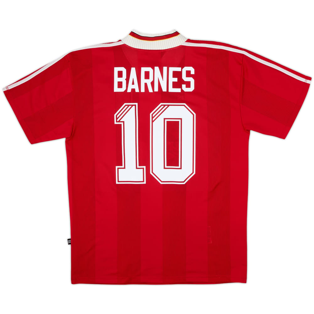 1995-96 Liverpool Home Shirt Barnes #10 - 10/10 - (XL)