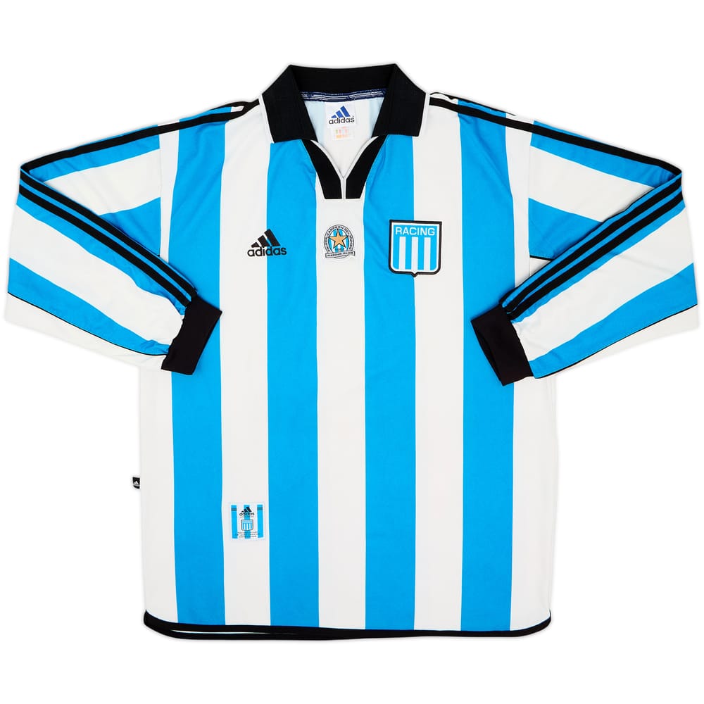 2000-01 Racing Club Home L/S Shirt - 7/10 - (L)