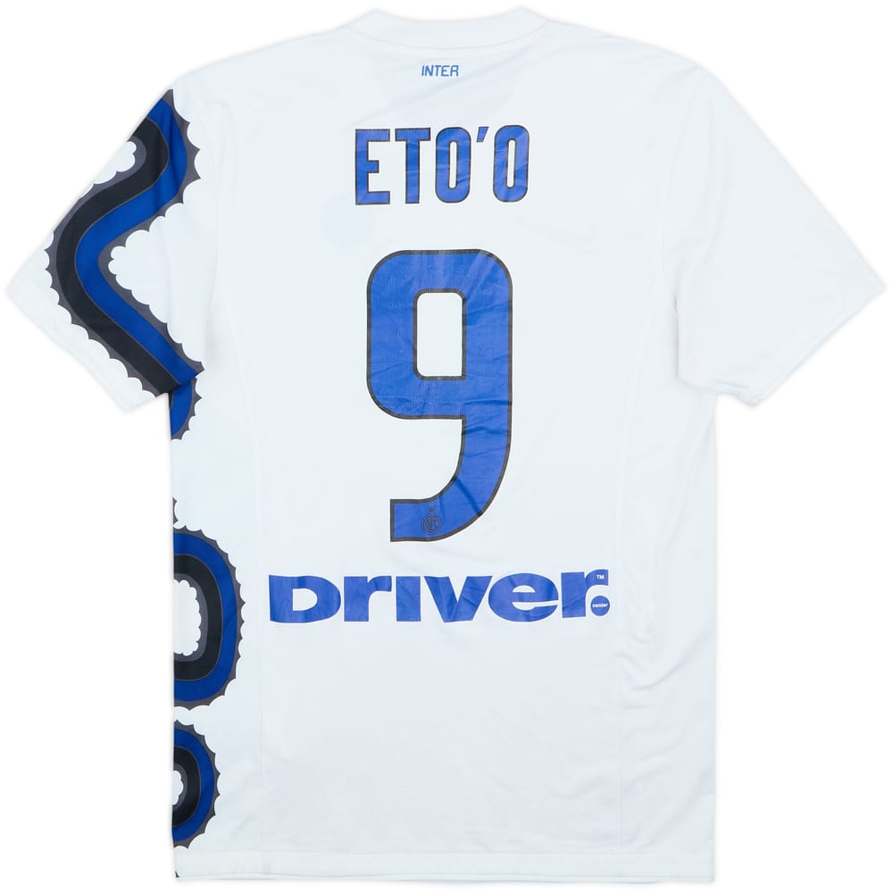 2010-11 Inter Milan Away Shirt Eto'o #9 - 6/10 - (S)