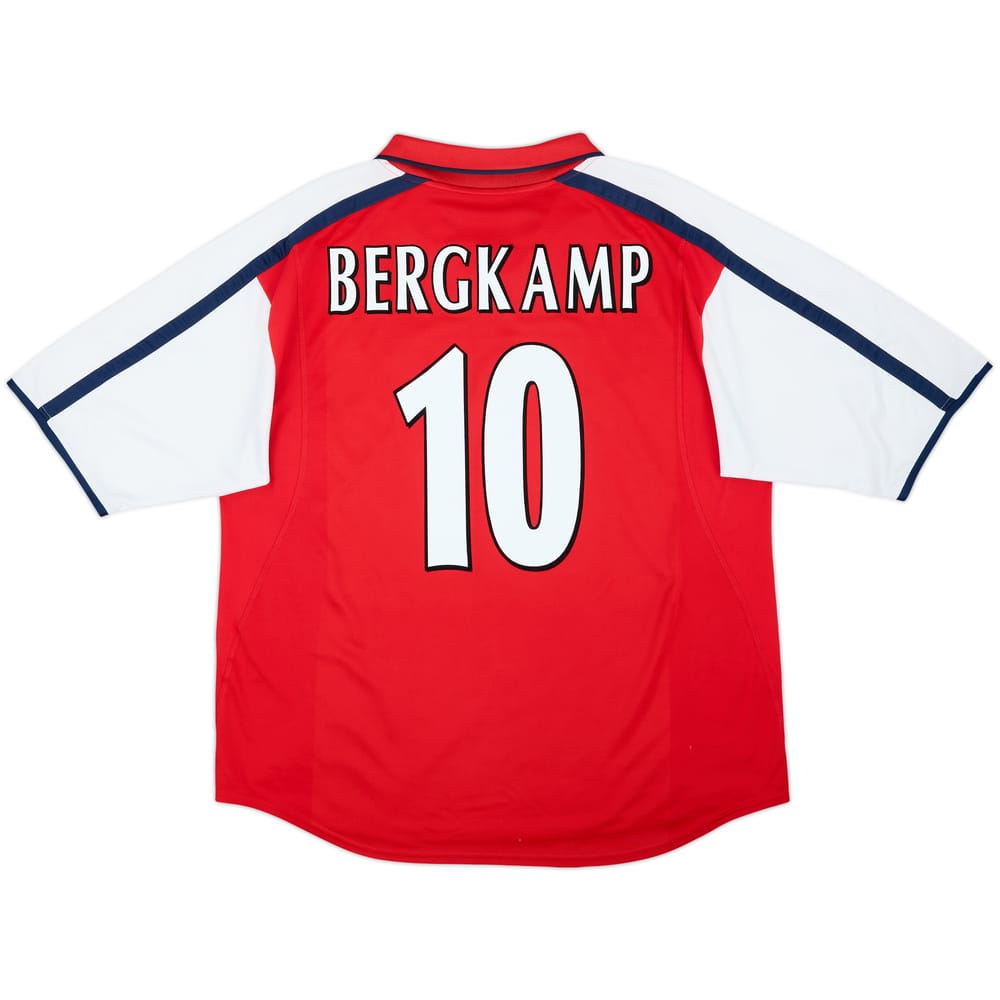 2000-02 Arsenal Home Shirt Bergkamp #10 - 8/10 - (XXL)