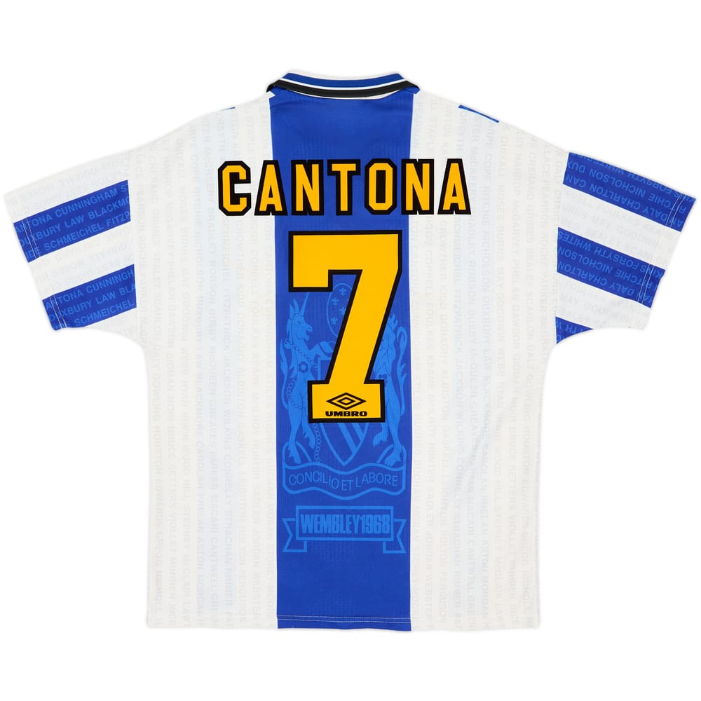 1994-96 Manchester United Third Shirt Cantona #7 - 8/10 - (L)