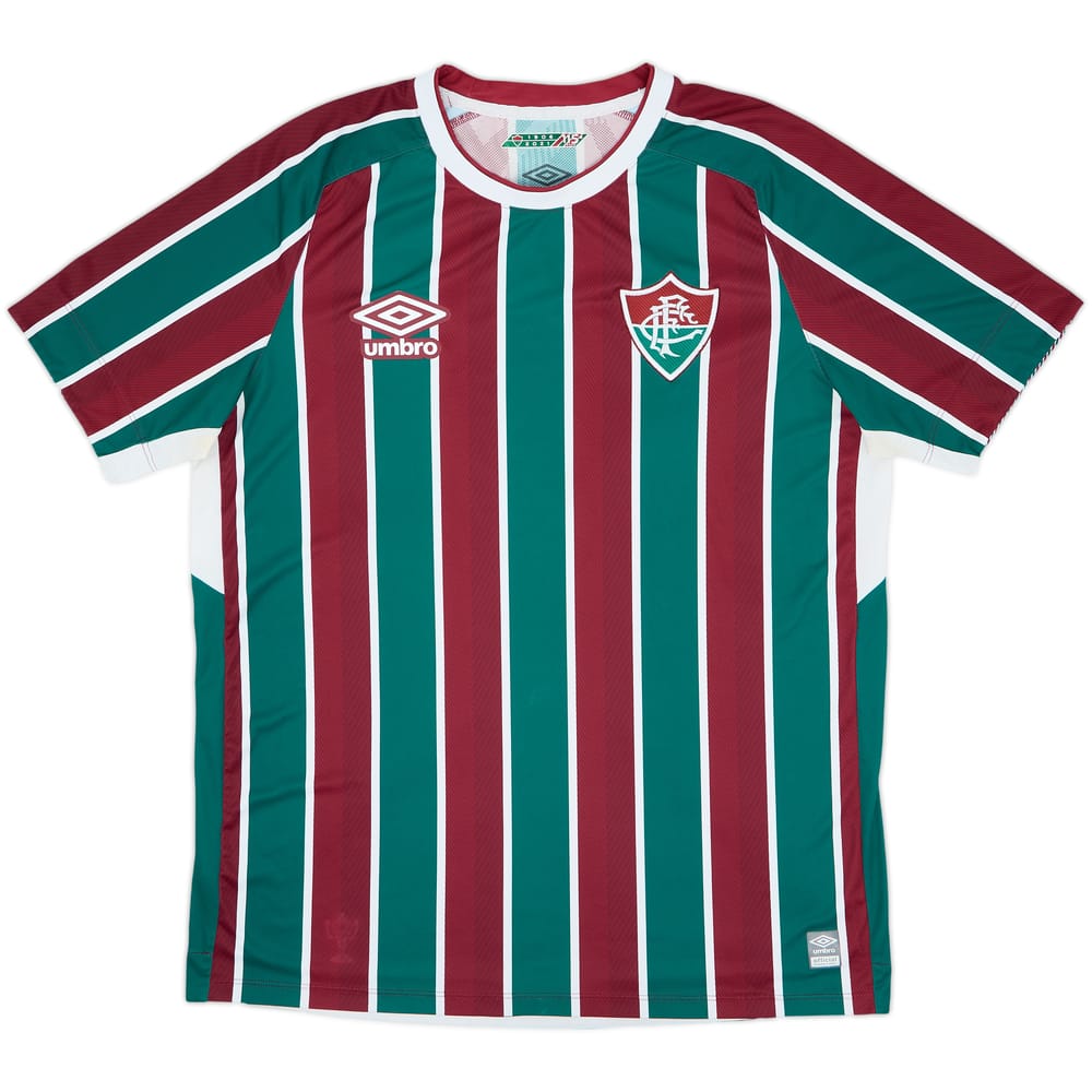 2021 Fluminense Home Shirt - 7/10 - (L)