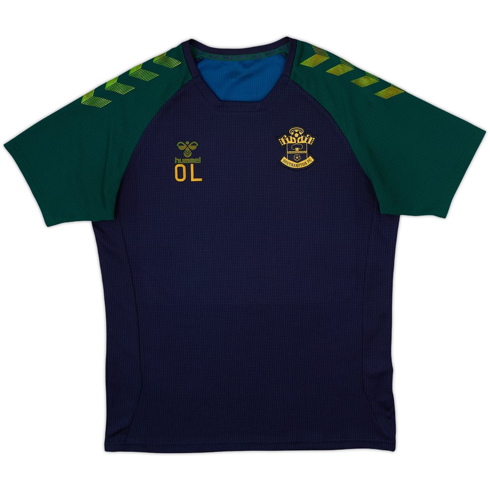 2022-23 Southampton Staff Issue Hummel Training Shirt OL - 8/10 - (M)