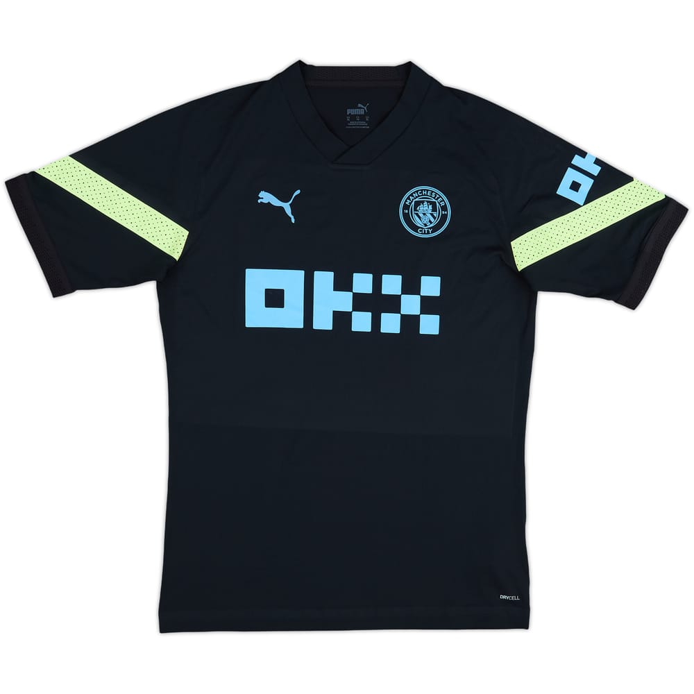 2020-21 Manchester City Puma Training Shirt - 8/10 - (XL)