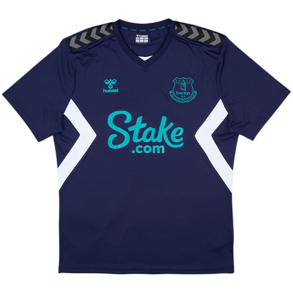 2020-21 Everton Hummel Training Shirt - 8/10 - (XL)