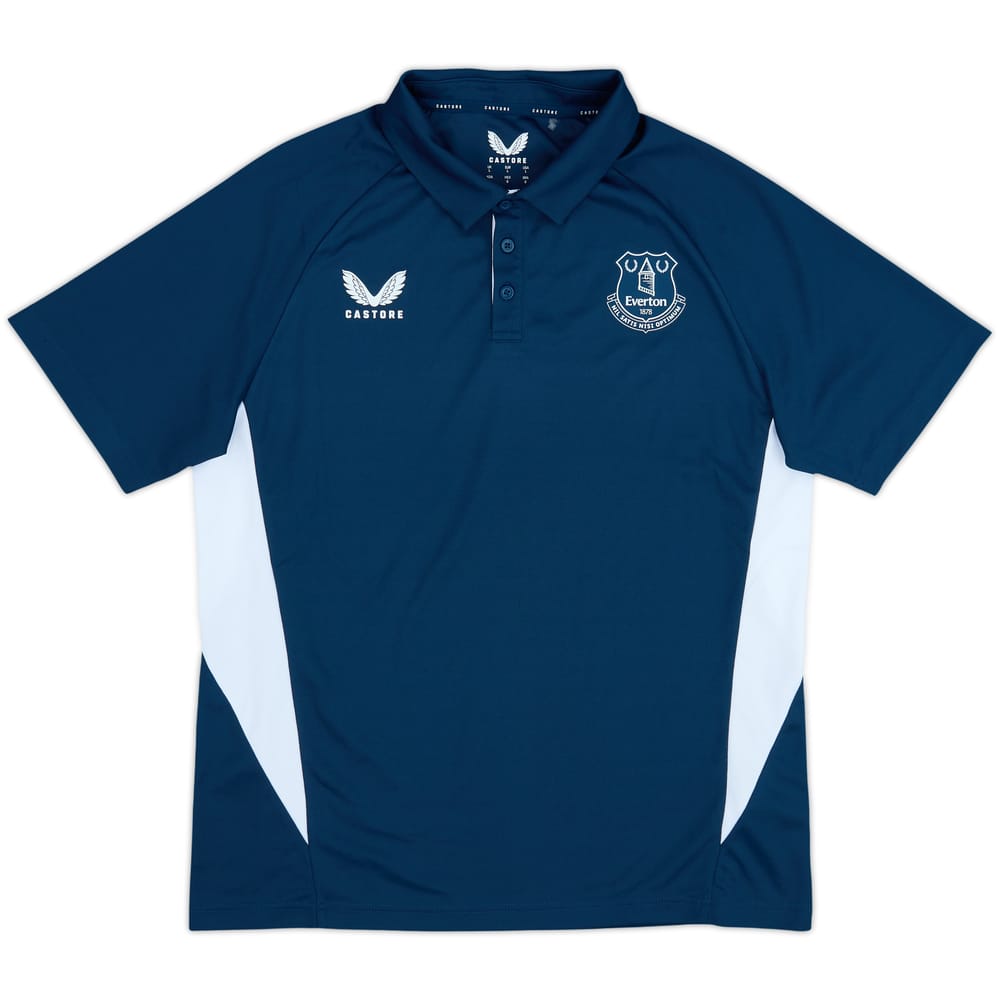 2024-25 Everton Castore Polo Shirt - 9/10 - (L)