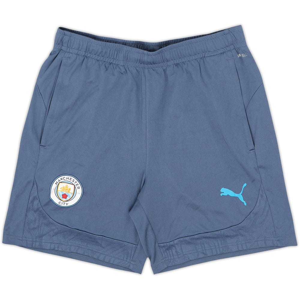 2024-25 Manchester City Puma Training Shorts - 10/10 - (M)