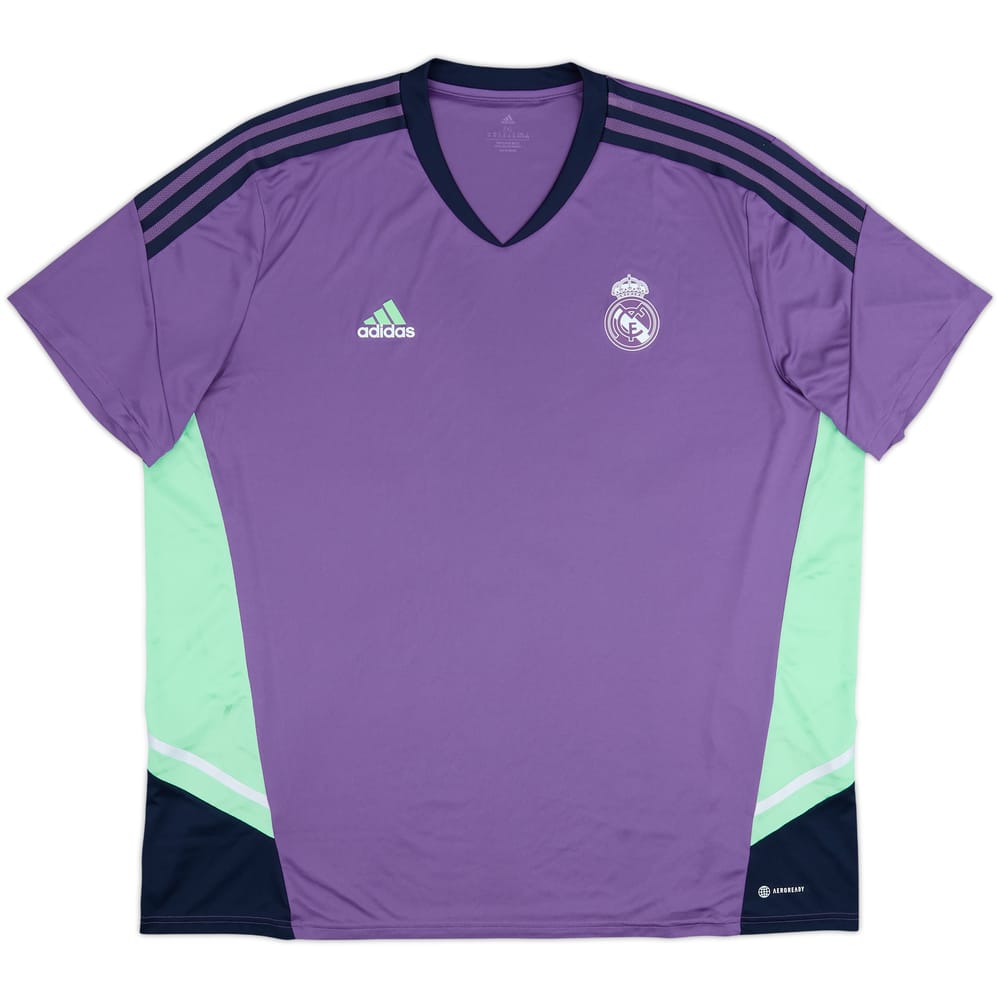 2022-23 Real Madrid adidas Training Shirt - 9/10 - (3XL)