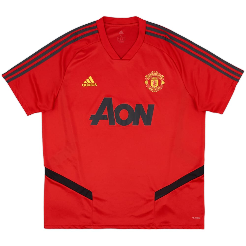 2019-20 Manchester United adidas Training Shirt - 9/10 - (XL)