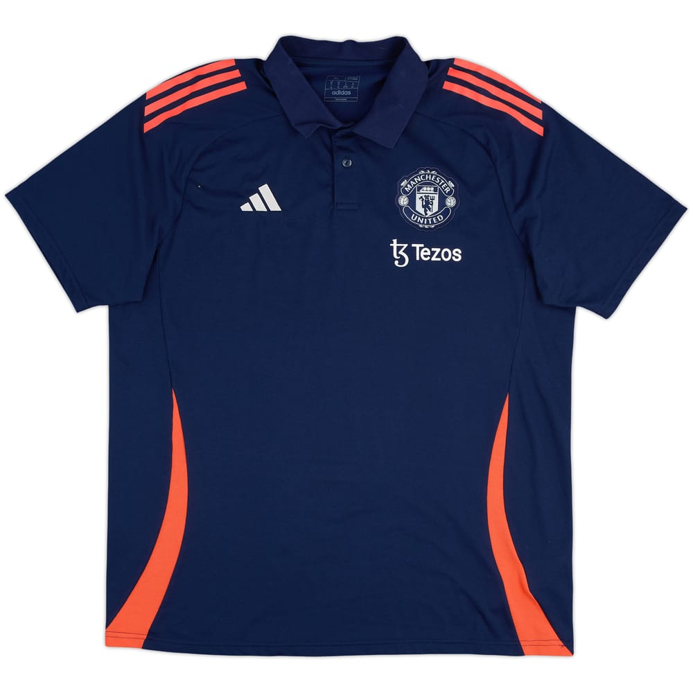 2024-25 Manchester United adidas Polo Shirt - 9/10 - (XL)