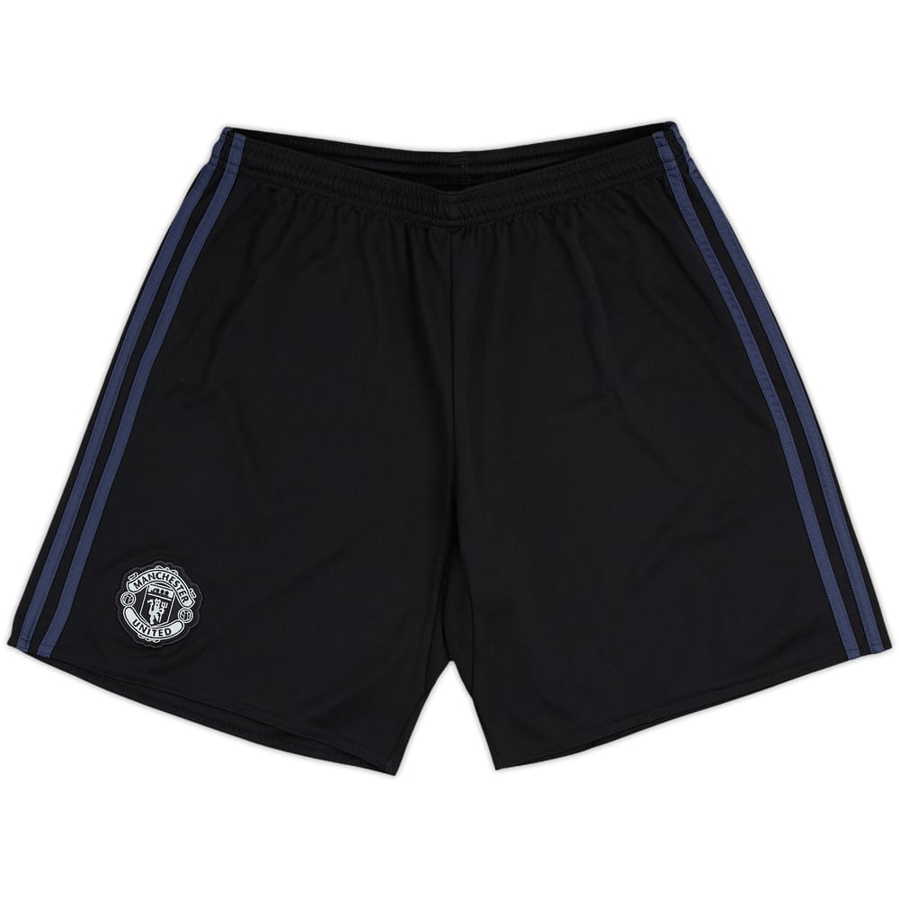 2017-18 Manchester United adidas Training Shorts - 10/10 - (M)