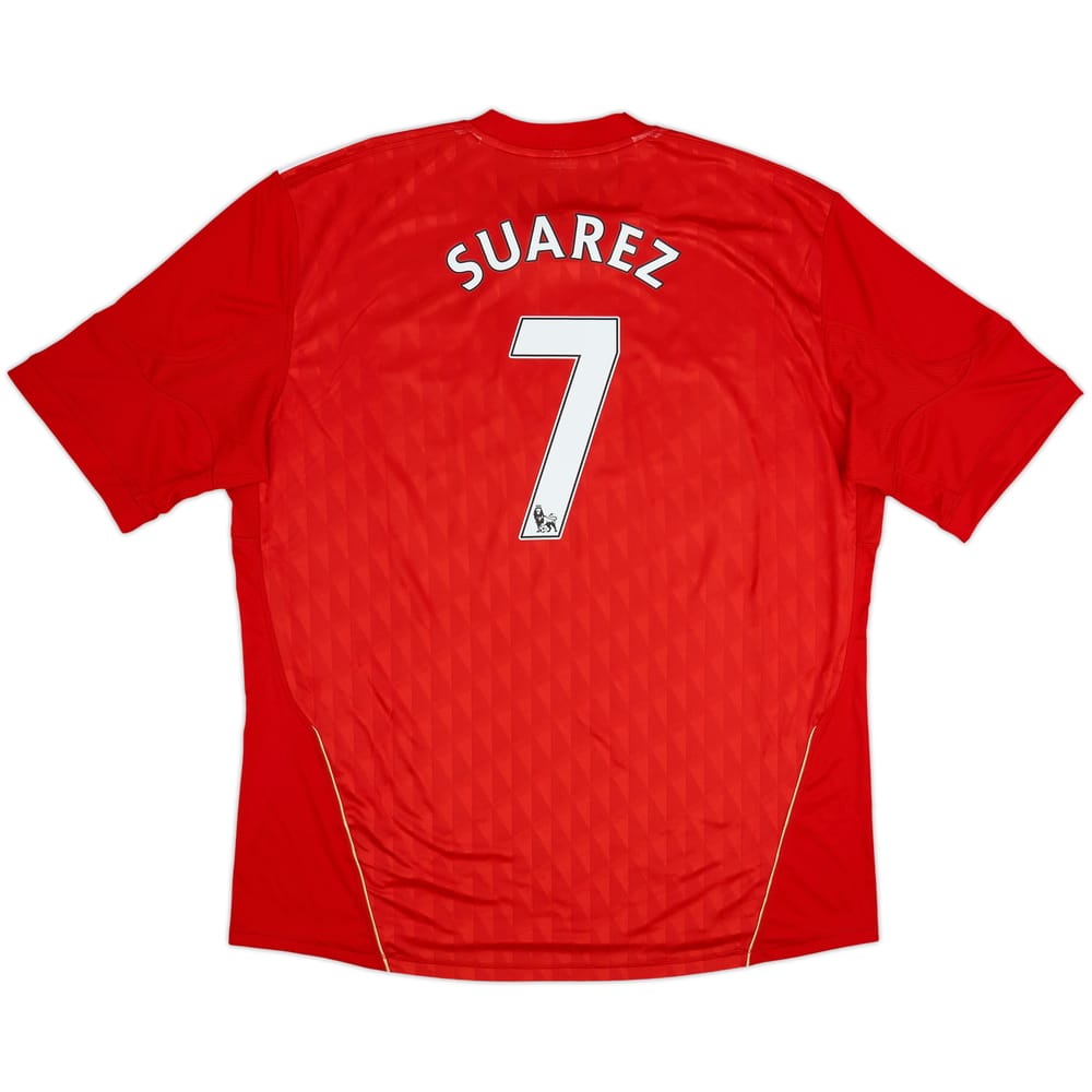 2010-12 Liverpool Home Shirt Suarez #7 - 5/10 - (3XL)