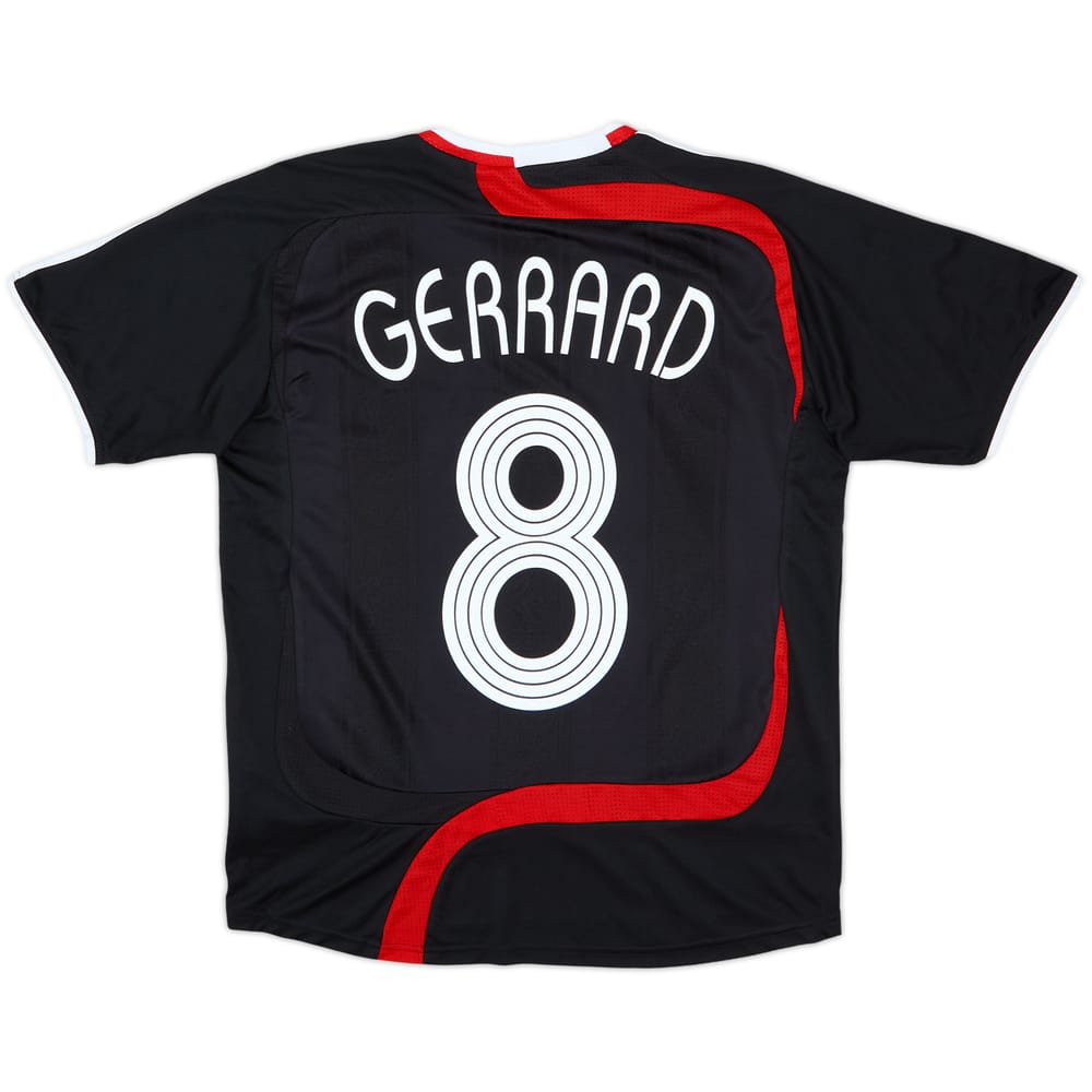 2007-08 Liverpool Tercera Camiseta Gerrard #8 - 8/10 - (XL.Boys)