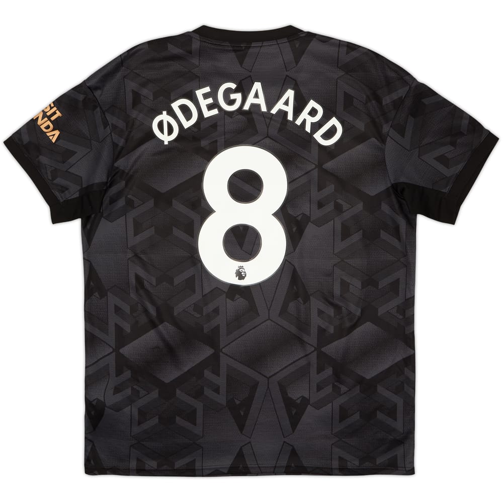 2022-23 Arsenal Away Shirt Odegaard #8 - 8/10 - (L)