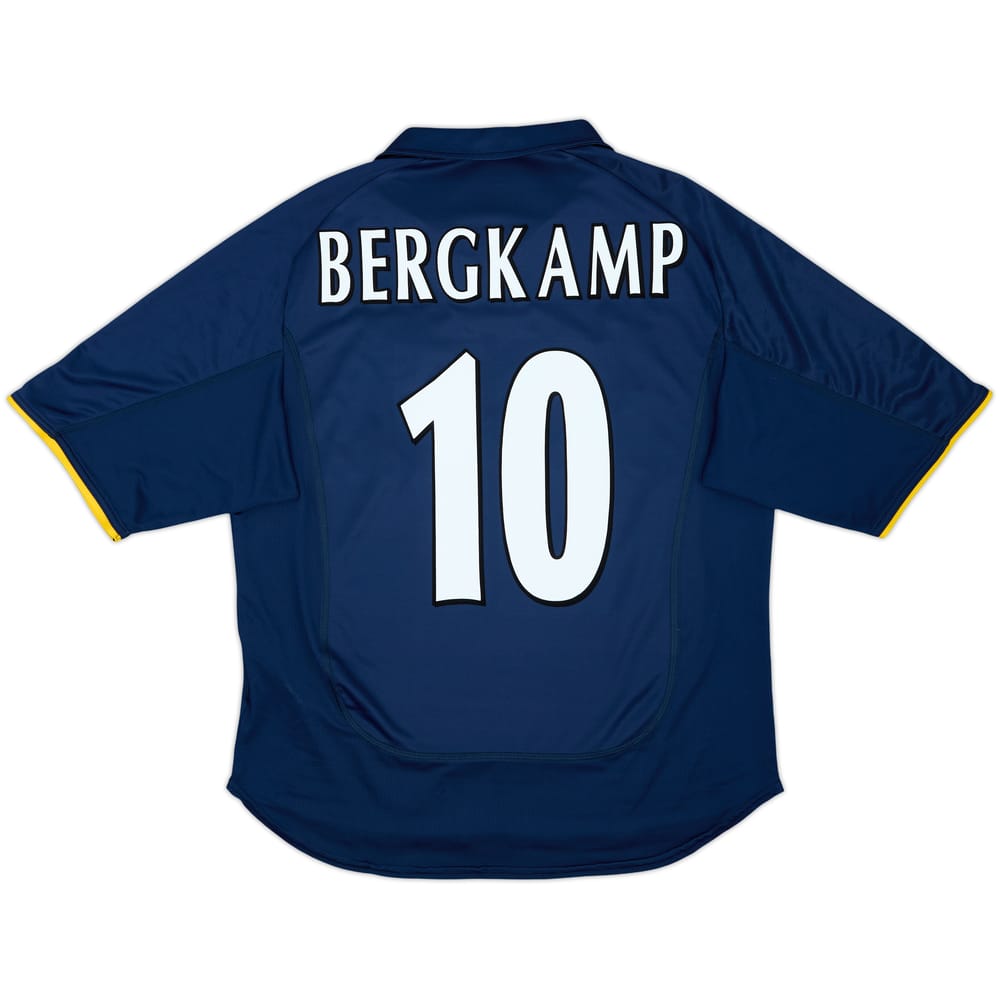 2000-02 Arsenal Camiseta europea Bergkamp #10 - 9/10 - (L)