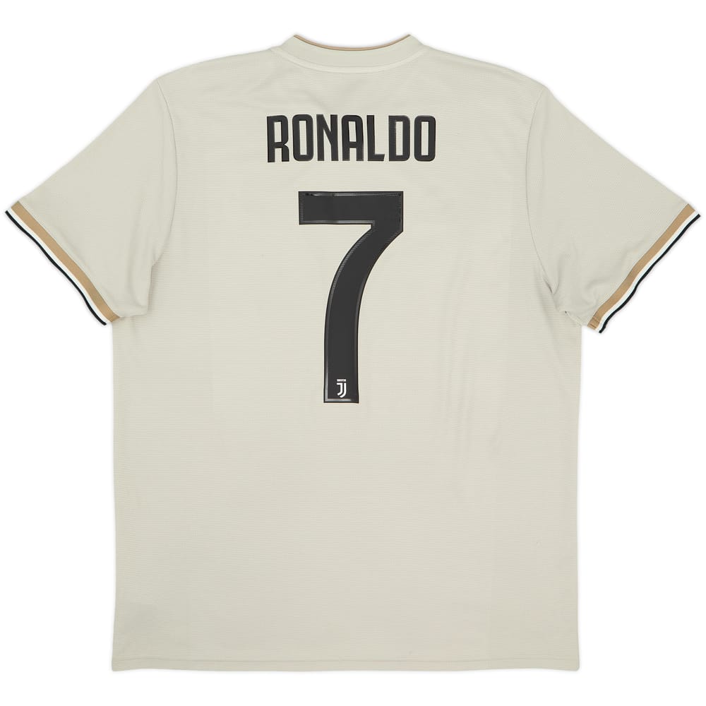 2018-19 Juventus Away Shirt Ronaldo #7 - 9/10 - (XL)