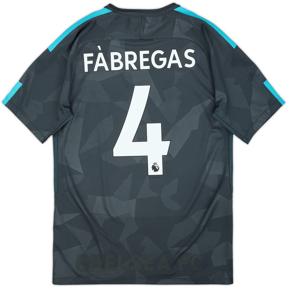 2017-18 Chelsea Third Shirt Fabregas #4 - 8/10 - (S)