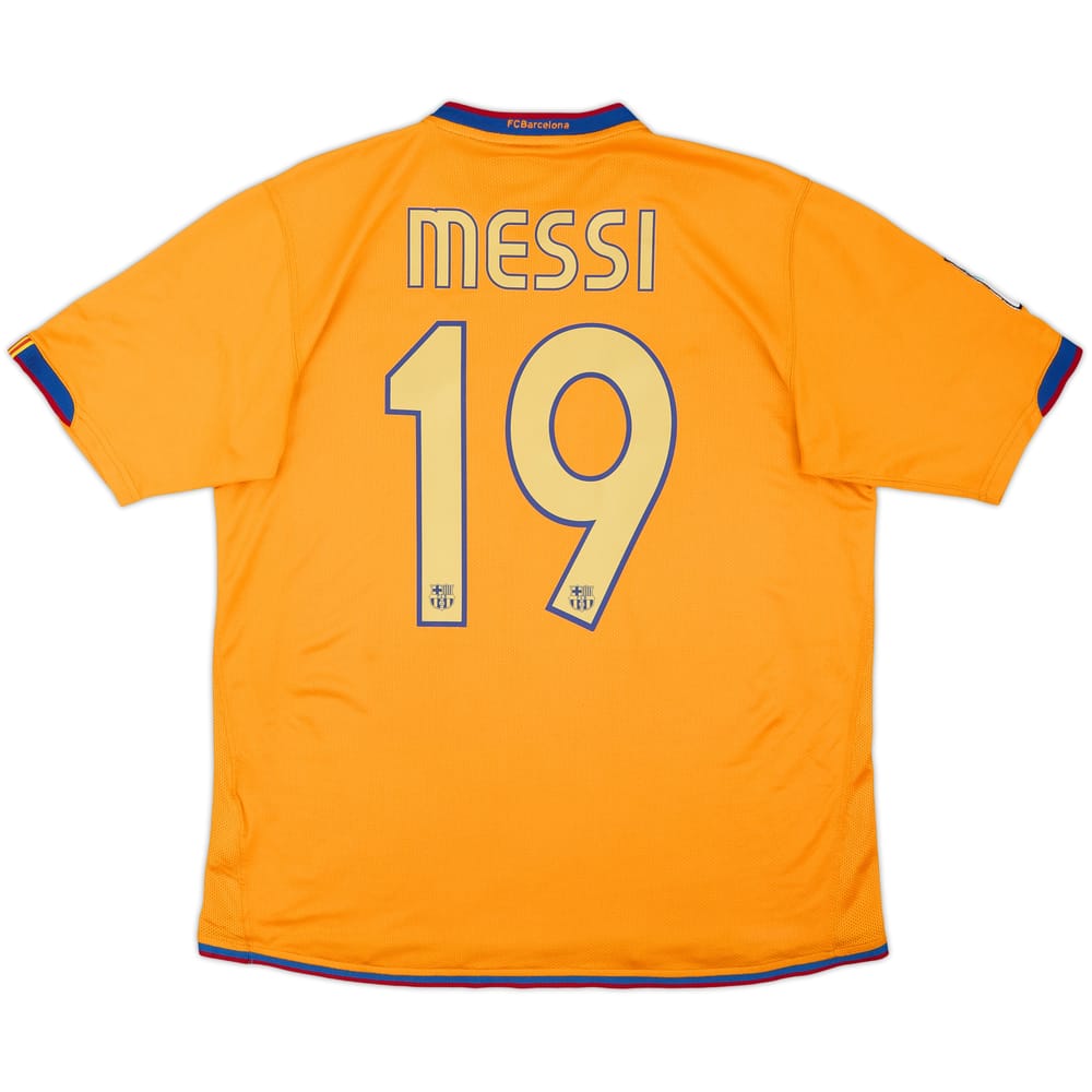 2006-08 Barcelona Away Shirt Messi #19 - 6/10 - (M)