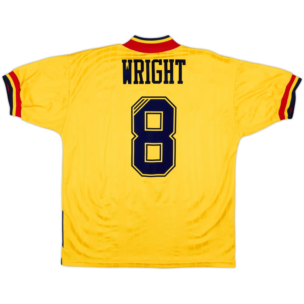 1993-94 Arsenal Away Shirt Wright #8 - 8/10 - (M)
