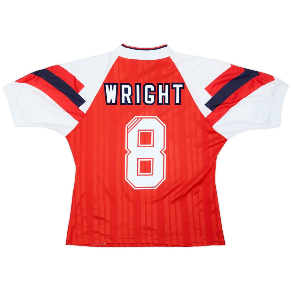 1992-94 Arsenal Home Shirt Wright #8 - 8/10 - (L)
