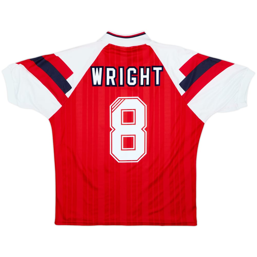 1992-94 Arsenal Home Shirt Wright #8 - 6/10 - (L)