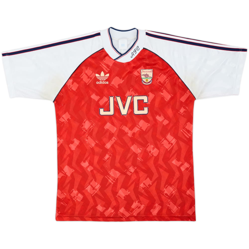 1990-92 Arsenal Home Shirt - 6/10 - (L)